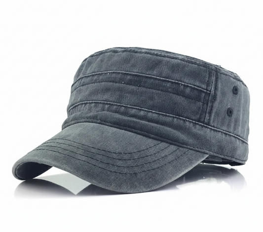 Men’s Vintage Military-Style Cap